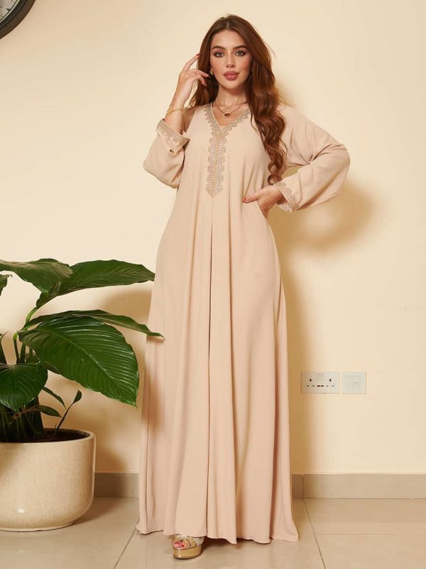 Middle East Muslim Women's Wear Swing Dress