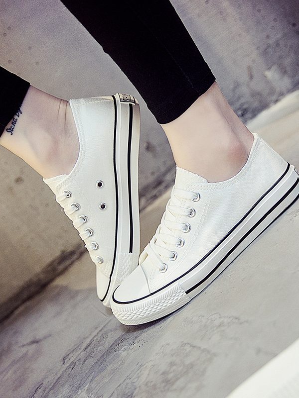 Summer New Canvas Shoes For Women