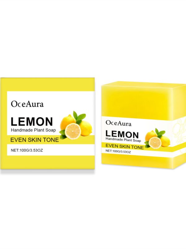 Lemon Brightening And Oil Removing Cleansing Soap