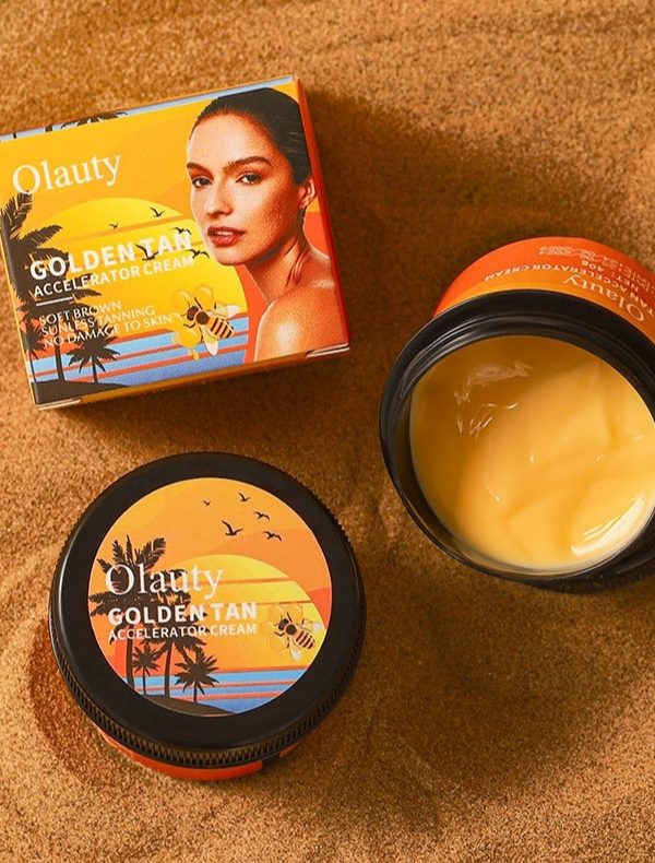 Sun-aid Sun Tanning Cream Bronze Beach Swimming Pool Wheat Color Body Lotion