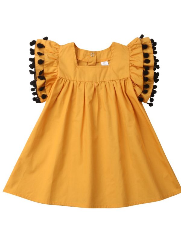 Children Newborn Clothing Sleeveless Kids Girls Dress