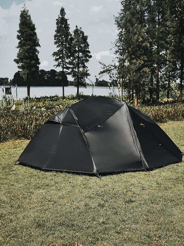 Double Layer Anti-storm Four Seasons Aluminum Pole Tent Outdoor Camping Tent