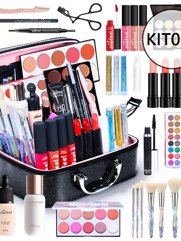 Beginner Cosmetics Makeup Set Complete Set Novice Student Light Makeup Gift Box