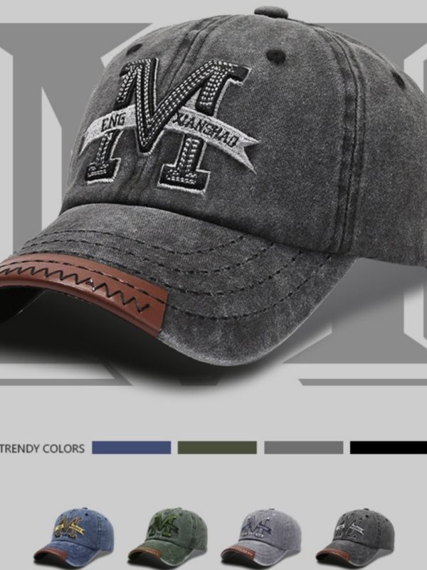 Spring And Autumn Retro Peaked Cap Men's And Women's Outdoor Sun Hat