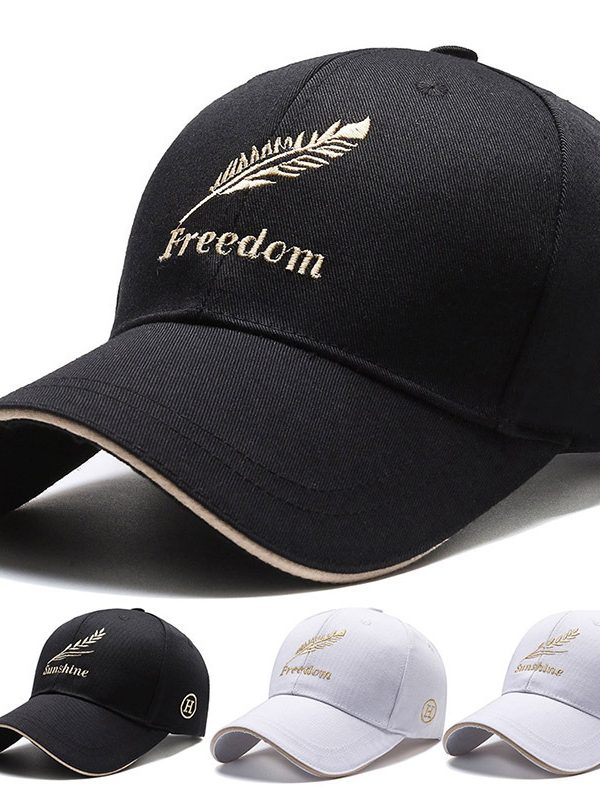 Men's Wheat Embroidered Baseball Cap