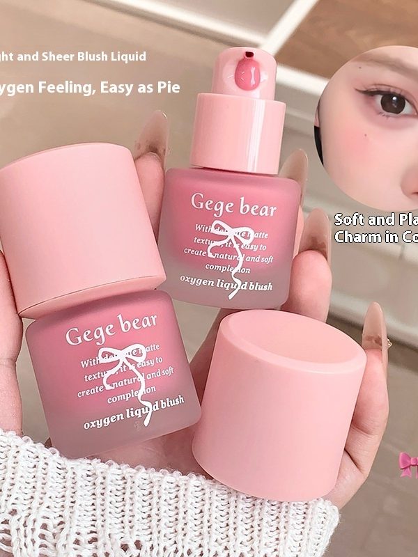 Gege Bear Oxygen Light And Transparent Liquid Blush Repair Natural Makeup