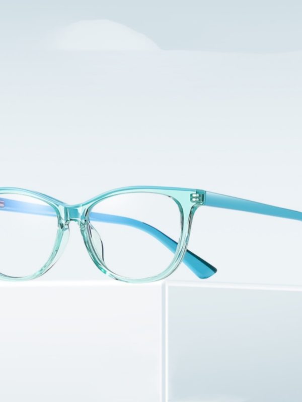 Fashion Colorblock Anti-blue Ray Youth Glasses