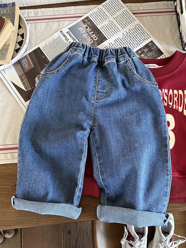 Jeans For Children In Spring Wear