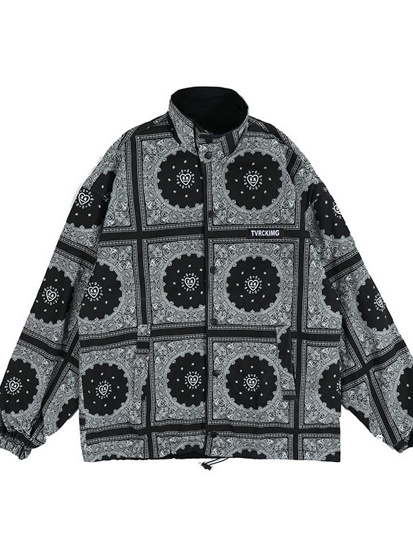 Handsome And Loose-fitting Men In Casual Jackets On Both Sides