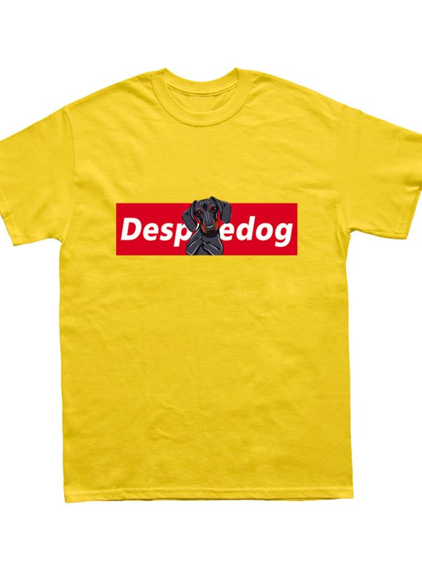 Dachshund pattern T-shirt