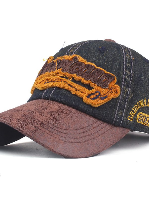 Men's Casual Embroidery Cowboy Baseball Cap