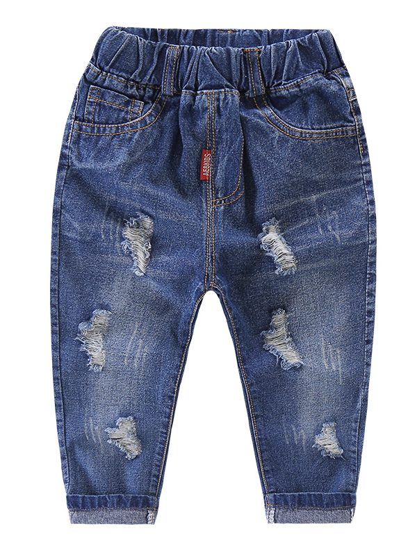 جينز ممزق للأطفال