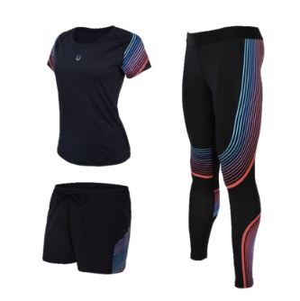 Mulheres Sportswear Terno Dos Esportes De Treinamento Em  Collants Mulheres Yoga Roupas De   Encaixe De  Wicking Conjuntos De Jogging Roupa