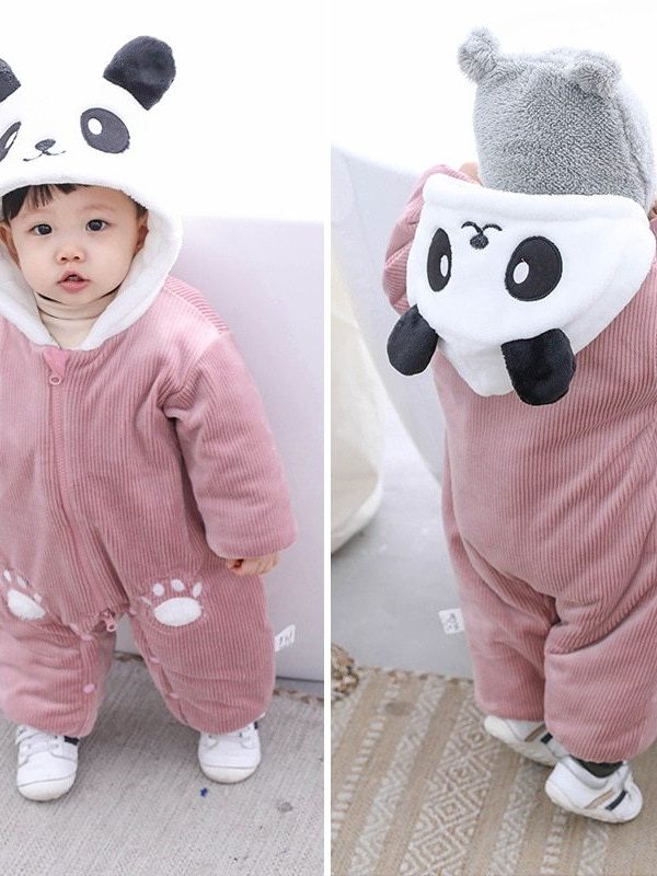 Thicken baby clothes in autumn and winter