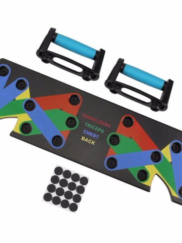 Push Up Rack Edge 9 in 1 Body Building Exercise Fitness Tools Women Men Push-Up Display Shelves and Raisers For GYM Training Body drop shipping