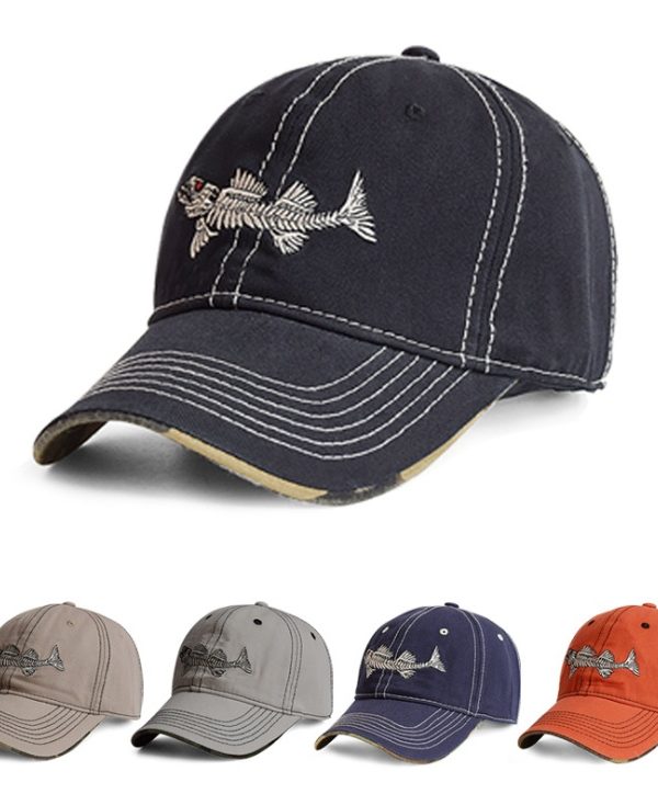 High Quality Washed Cotton Best Underbill Camo Fishmen Baseball Adjustable Good And For Men And Women