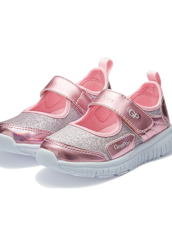 Children's square mouth shoes girls' sports shoes