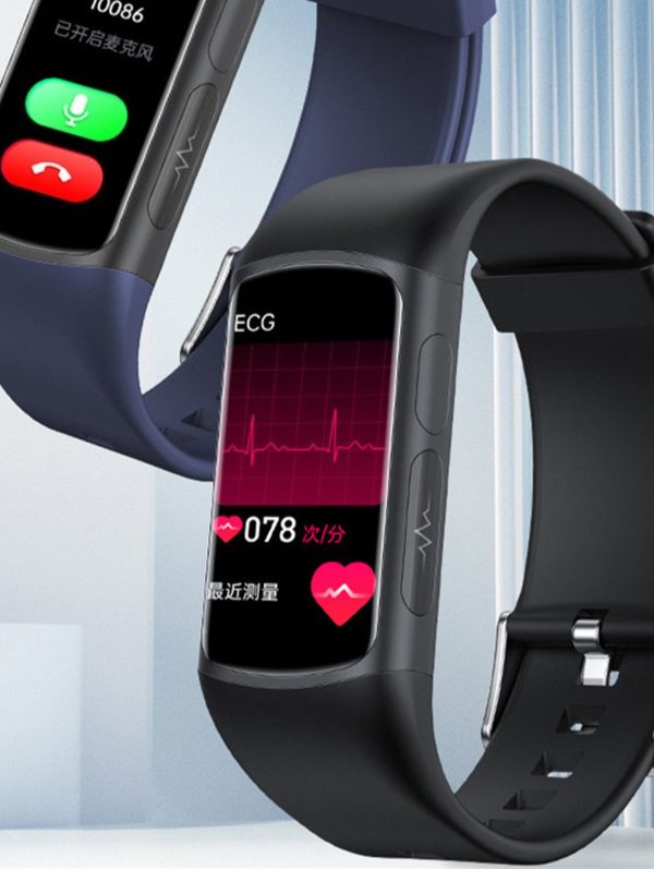 سوار ذكي غير جراحي لقياس نسبة الجلوكوز في الدم ومعدل ضربات القلب وأكسجين الدم وتخطيط كهربية القلب ومراقبة الصحة