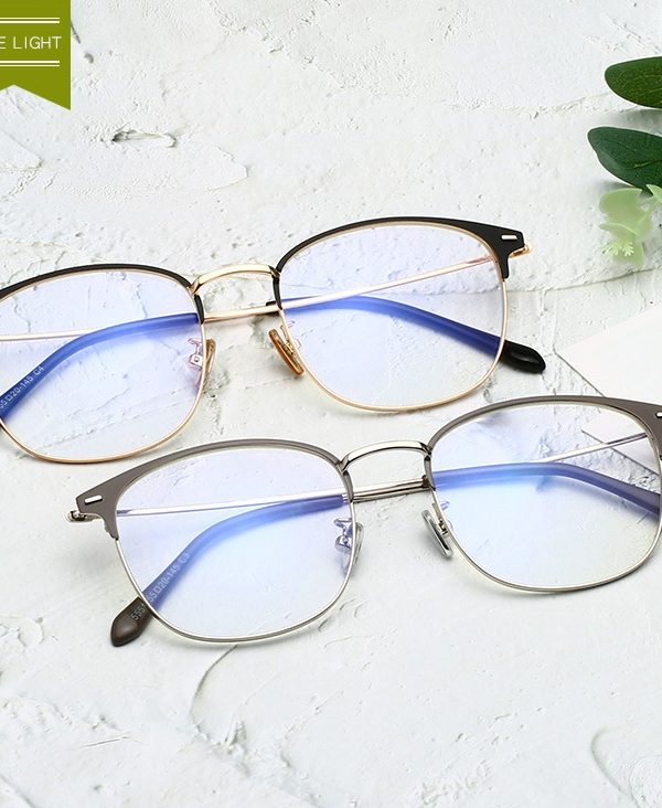 Fashionable boys girls anti blue ray glasses retro glasses for unisex