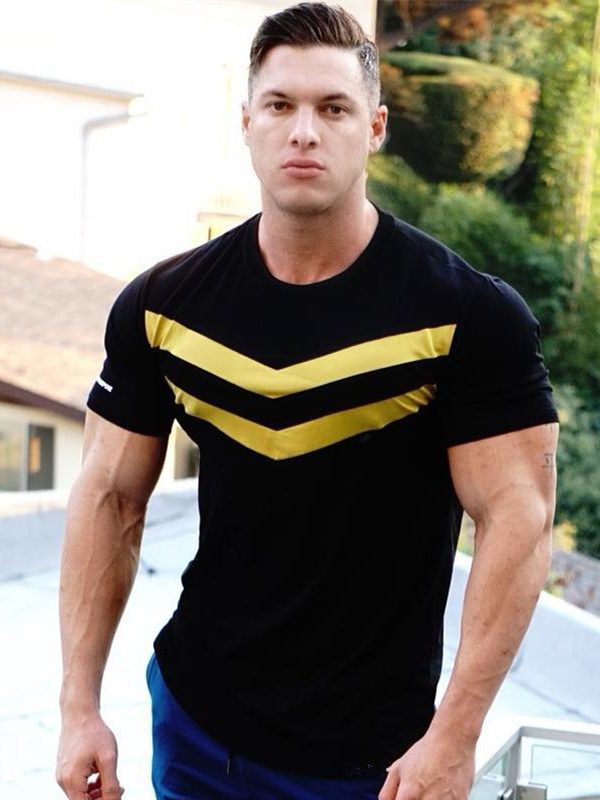 Sports leisure workout T-shirt