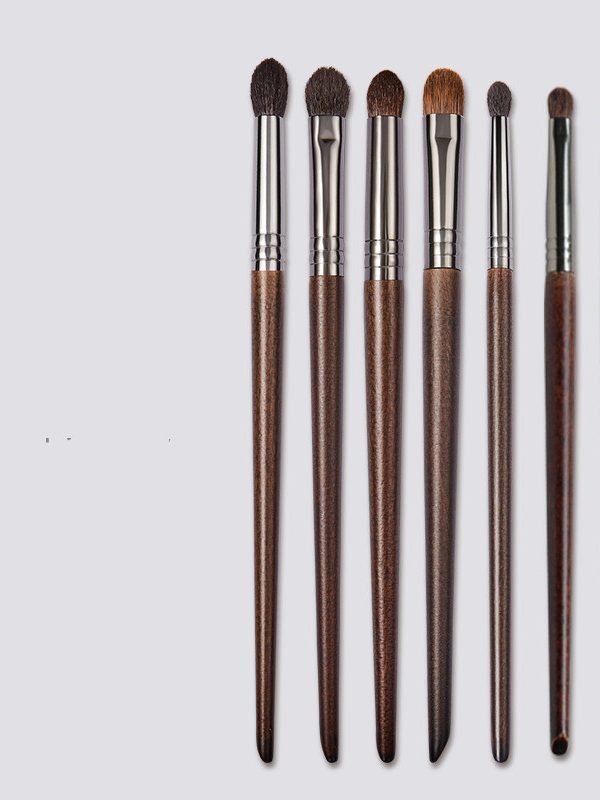 Animal Hair Eyeshadow  Primer Beginner Portable Makeup Brush Set