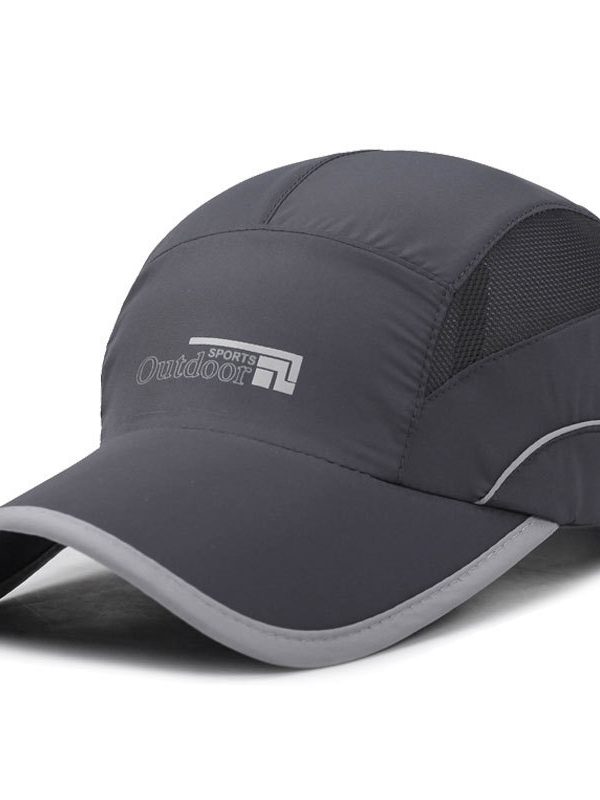 Summer Men's Sun Visor Fishing Hat Cycling Quick Drying UV Protection