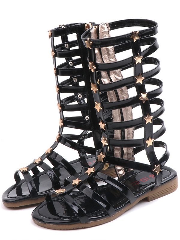 Star Toe Roman Shoes Student Sandals
