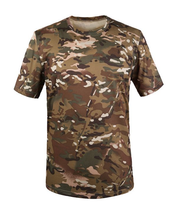 New Outdoor Men's T-shirt Short Sleeve Breathable And Fast Drying