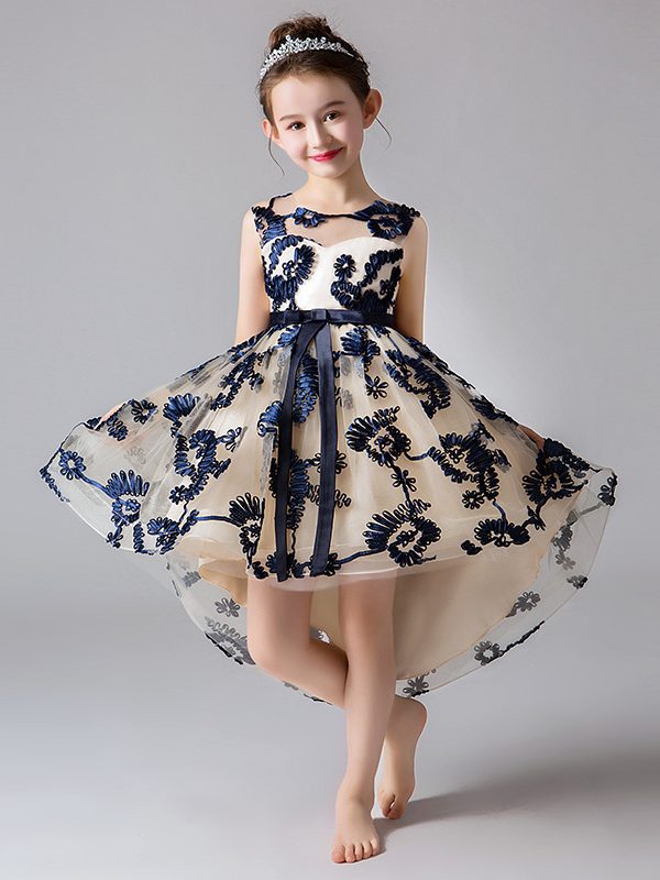 Girls Princess Dress Flower Girl Wedding Dress