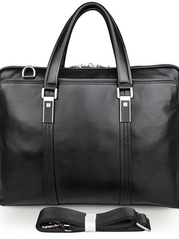 Gentleman Style Leather Men's Bags Business Bag Briefcases Men's Handbags Atmospheric And Stable Handbags