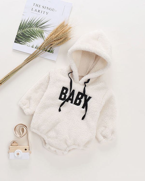 ملابس أطفال طويلة للخريف والشتاء للأولاد حديثي الولادة بدون أغطية رأس قابلة للفك