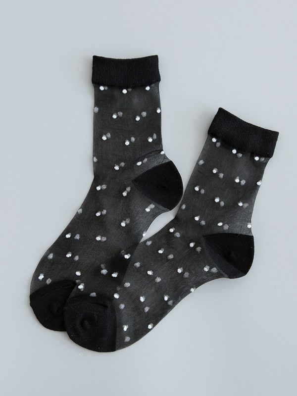 Glass Silk Stockings Personality Dot In Tube Crystal Silk