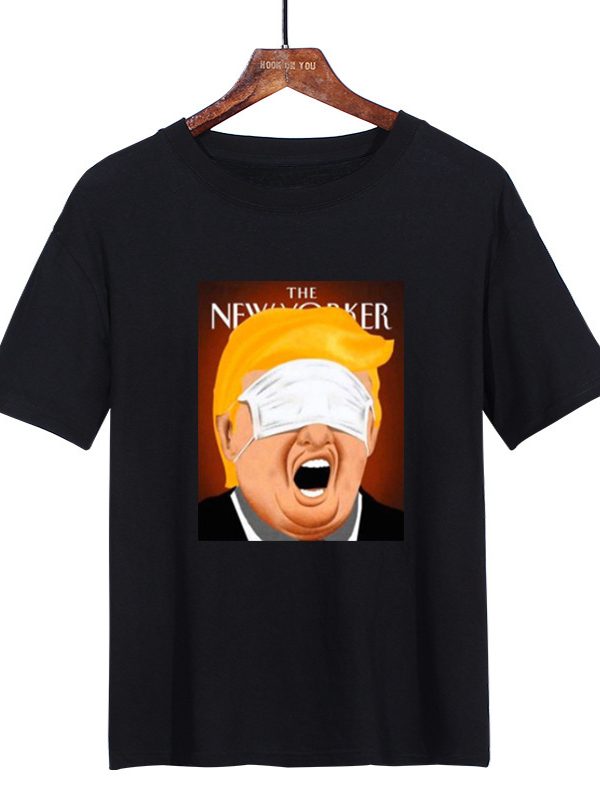 Printed round neck T-shirt for men and women