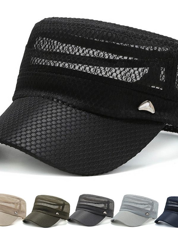 Middle-aged and elderly peaked caps sun hats