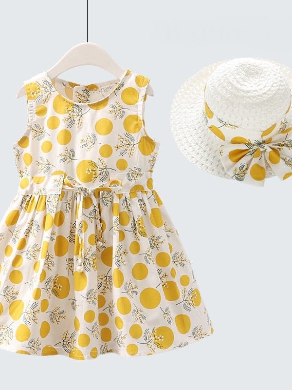 فستان الأميرة الجديد لطفلة الصيف