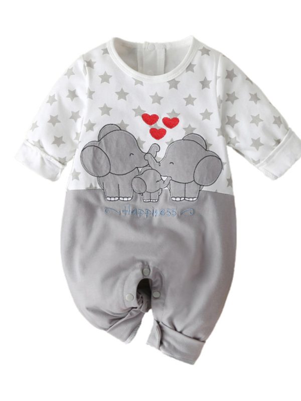 Hot-Selling Explosive Climbing Clothes, Autumn And Winter Baby Cartoon Animal Jumpsuits, Rompers Wholesale