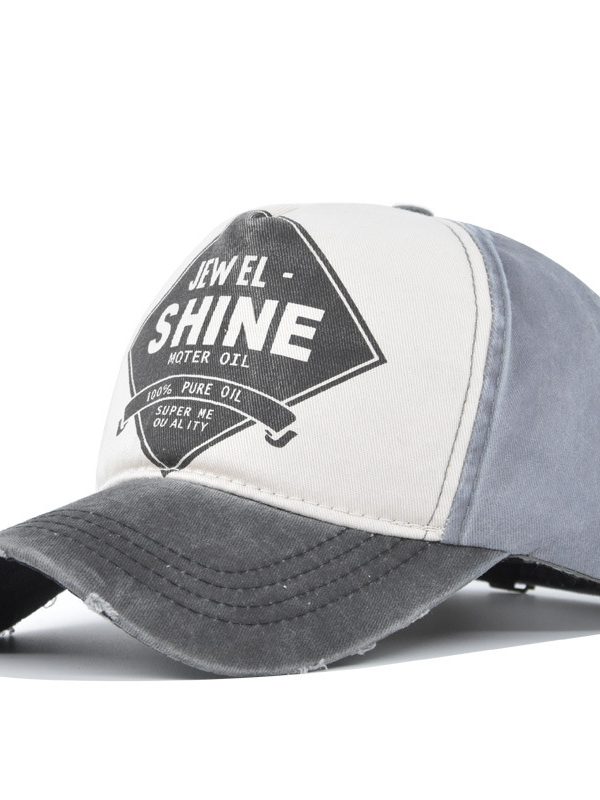 Retro Cap Contrast Color Baseball Cap