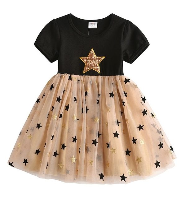 Lace Children'S Clothing Girls Dress Year Holiday Small 0-9Y Cartoon Bow