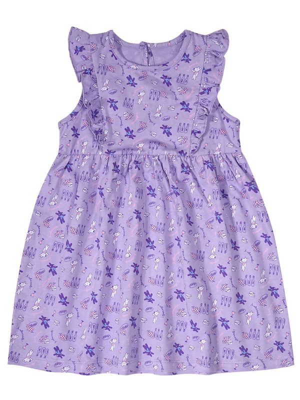 فستان كاسبو وليزا للفتيات الصغيرات صيفيًا مع تنورة من الدانتيل بدون أكمام وفستان أميرة للأطفال