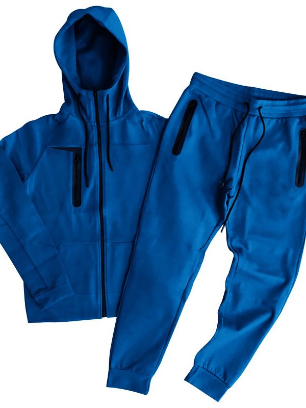 Sports Fitness Suit Male Spring And Autumn Plus Size Youth Mountaineering Outdoor Leisure Sportswear