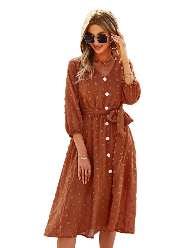 Fashion Spring And Autumn Women's Dresses