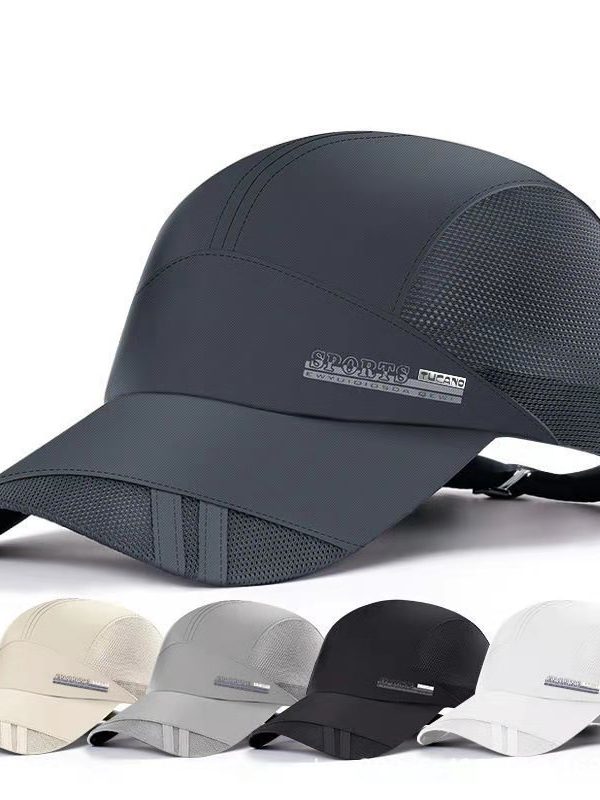 Korean Hat Men And Women Summer Outdoor Sports Sunshade Breathable Quick-drying Net C Ap Mountaineering Leisure New Baseball C Ap