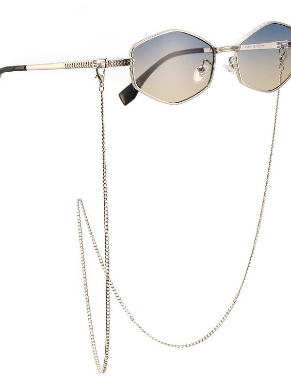 Rope Belt Chain Sunglasses Modern Retro Star Trend Street Sunglasses