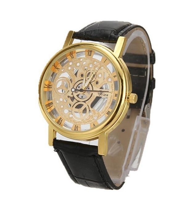 Hollow Transparent Roman Numeral Simple Watch