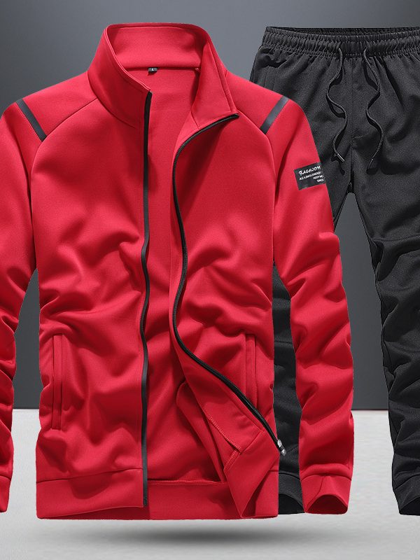 Men's Jacket Casual Suit Spring And Autumn Sportswear Jacket Men's Two-piece Suit