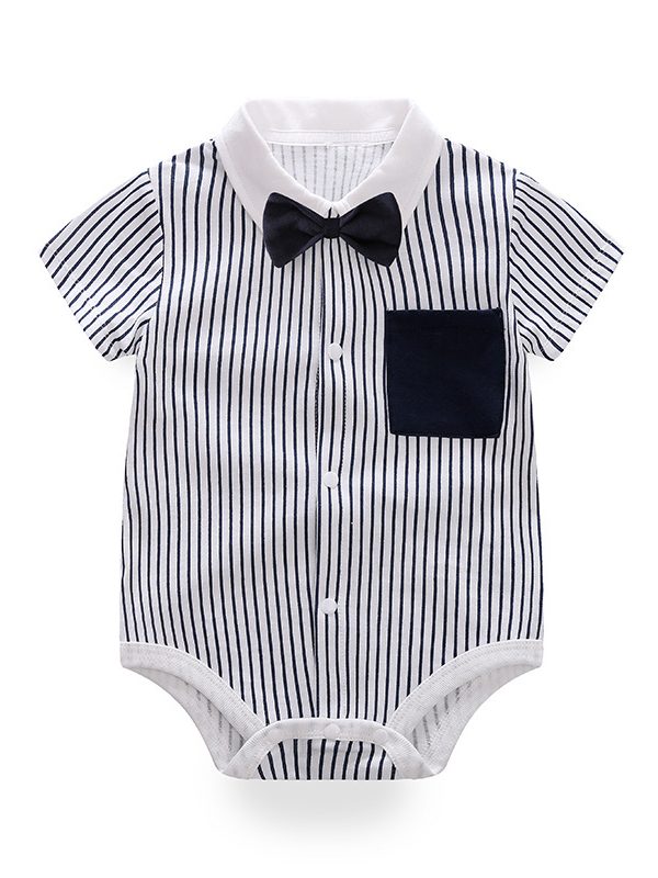 Stylish Baby Male Summer One-piece Clothes