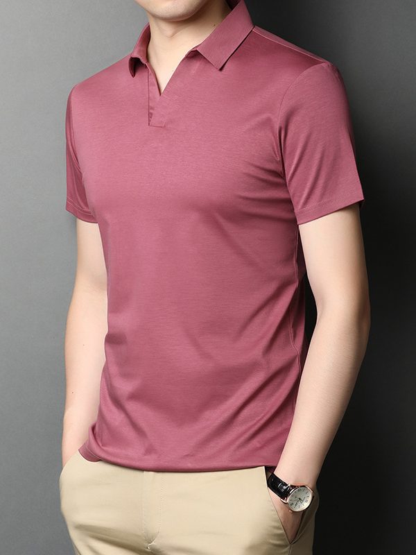 تي شيرت رجالي بأكمام قصيرة