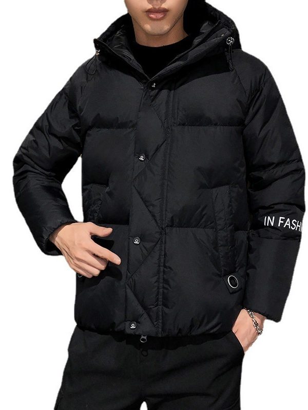 Men's Bakery Coat Cotton Short Winter Jacket