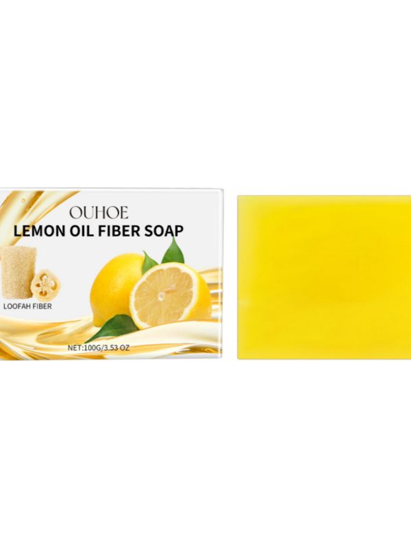 Honey Lemon Oil Fiber Soap