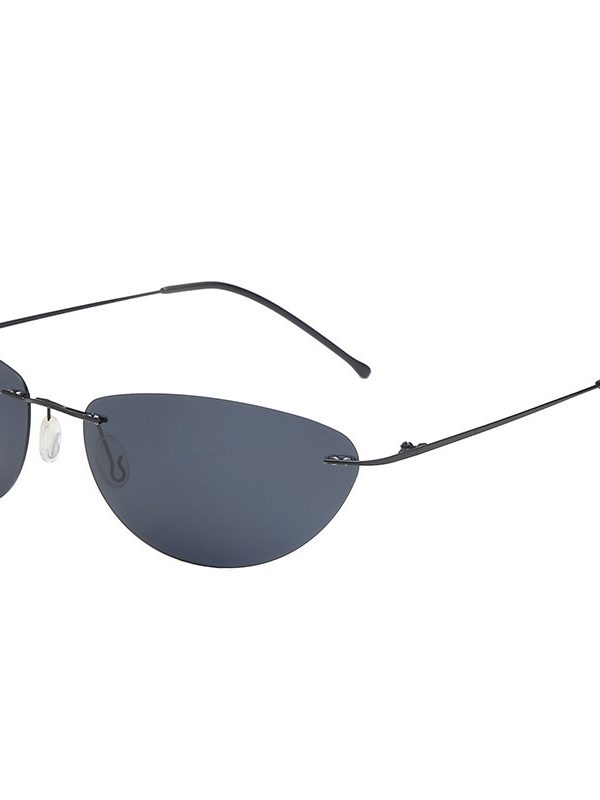 Ultralight Rimless Men's Driving Sunglasses